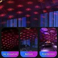Car Projector LED Light USB Roof Star Projector Car Lights with 3 Modes, USB Portable Adjustable Flexible Interior Car Night Lamp-thumb1