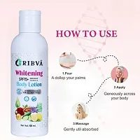 Ribva Whitening Body Lotion On SPF15+ Skin Lighten  Brightening Body Lotion Cream Buy-1 Get-1 Free-thumb1