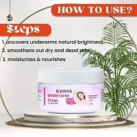 RIBVA Underarm and Neck Back Whitening Cream For Lightening  Brightening All Skin types (50 g) pack of-1-thumb3