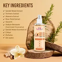 Natural Sandalwood Toner  Mist 100Ml, Sandalwood Face Toner For Open Pores Tightening  Dirt Remover (Pack Of 2)-thumb2