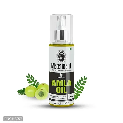 Mister Beard Amla Oil 100ml, For Stronger  Healthy Looking Hair Oil