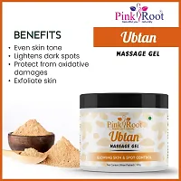 Pink Root Ubtan Cream With Massage Gel 100 gm Each Combo Pack-thumb2