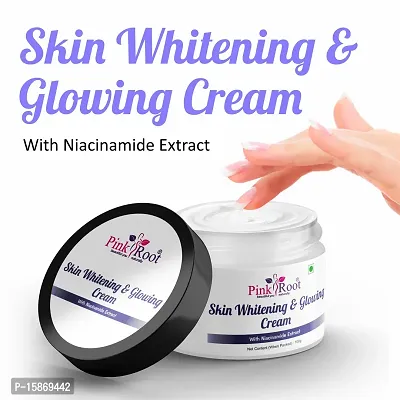 Pinkroot Skin Whitening And Glowing Cream (100 G) | Removes Fine Lines And Tanning, Lightens, Nourishes Skin-thumb3