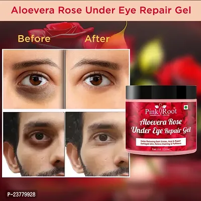 Pink Root Aloevera Rose Under Eye Gel 100Ml