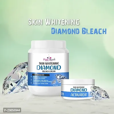 Pink Root Skin Whitening Diamond Bleach Cream 1000gm-thumb2