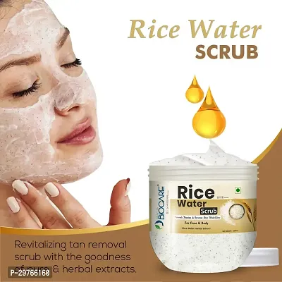 Rice Water Face And Body Scrub (200Ml)-thumb3