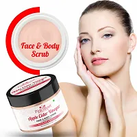 Essential Pink Root Apple Cider Vinegar Face  Body Scrub 100Gm-thumb2