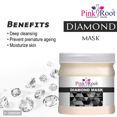 Pinkroot Diamond Face And Body Mask |Skin Whitening, Tightening And Dark Spot Removal Face Mask (500 ML)-thumb4