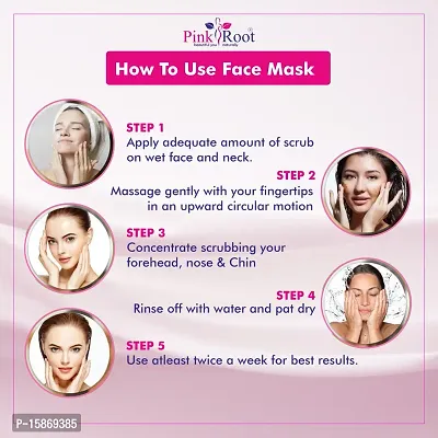 Pinkroot Diamond Face And Body Mask |Skin Whitening, Tightening And Dark Spot Removal Face Mask (500 ML)-thumb5