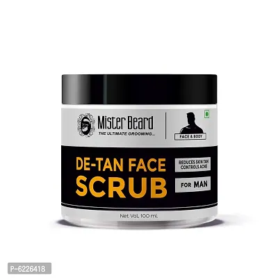 De-Tan Face Scrub 100gm-thumb0