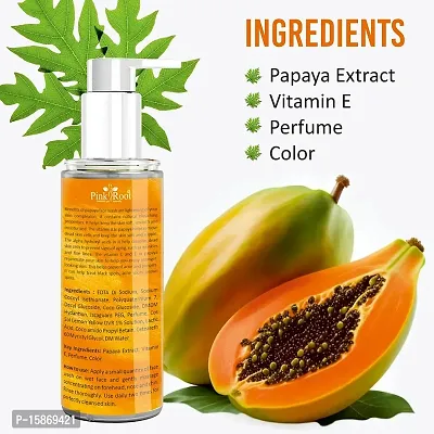 Pink Root Papaya Tan Removal Face Wash 100ML - Face Wash With Vitamin C, Papaya And Lemon For Dark Spot Reduction And Clear Skin- Face Wash-thumb3