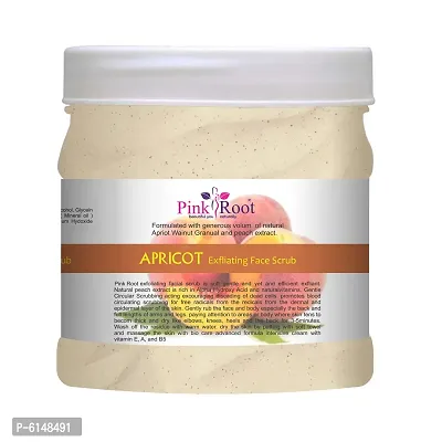 Pink Root Apricot Scrub Exfoliating Face Scrub Apricot and Peach Extract for Skin Conditioning 500ml-thumb3