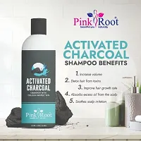 Pink Root Activated Charcoal Shampoo (200+50)ml-thumb1