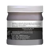 Pink Root Charcoal Detox Massage Cream Effectively Firms Delicate Skin with Dual Power of anti-aging Retional and Charcoal 500ml-thumb3
