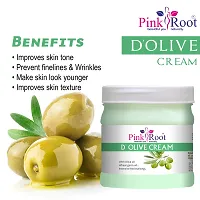 Pink Root DOlive Cream Massage Cream with Olive Oil Wheat germ Oil 500ml-thumb1