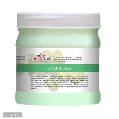 Pink Root DOlive Cream Massage Cream with Olive Oil Wheat germ Oil 500ml-thumb4