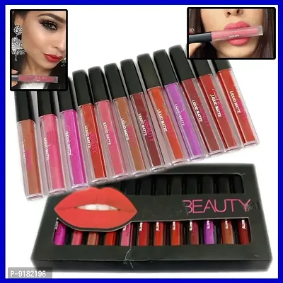 Gn 12 Piece Liquid Lipgloss Makeup Lipstick-thumb0