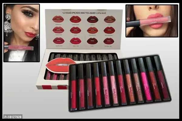 GN 12 Piece Beauty Liquid Lipgloss Lipstic