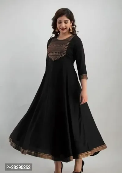 Trendy Rayon Anarkali Kurti For Women