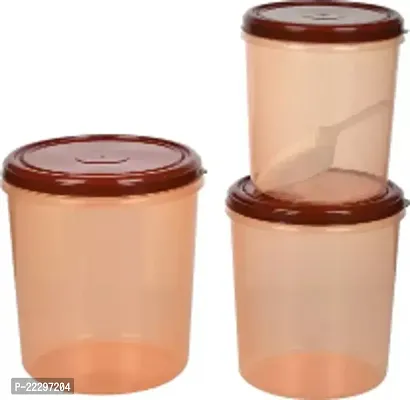 Stylish Plastic Container Pack Of 3