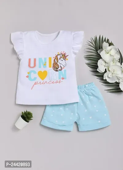 Classic Printed Clothing Set for Kids Girls