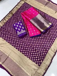 Elegant Pink Art Silk Semi-Stitched Lehenga Choli With Dupatta Set For Women-thumb3