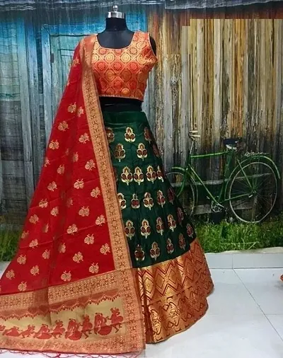 Banarashi Silk Lehenga Choli