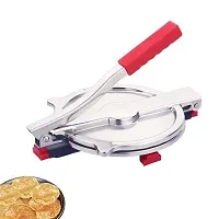 Dabster Manual Stainless Steel Puri Press Machine/Maker with Handle 6 inch-thumb3