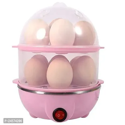 MULTI-FUNCTION 2 LAYER 14 EGG COOKER BOILERS  STEAMER