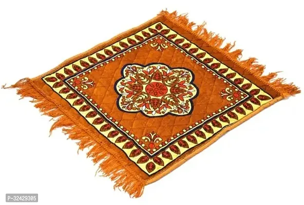 Designer Velvet Prayer Mat - Pack of 1-thumb0