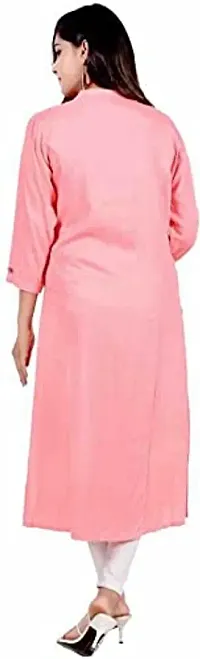 Yug Fashion's Women A line Rayon Kurta Set Front Button Design-thumb1