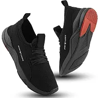 Black Sports Shoes, Running Shoes, Walking Shoes, Light weight Shoes-thumb3