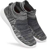 Grey Socks Sports Shoes, Running Shoes, Walking Shoes, Light weight Shoes-thumb3