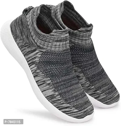 Grey Socks Sports Shoes, Running Shoes, Walking Shoes, Light weight Shoes-thumb4