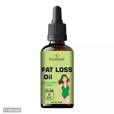 Exomoon Belly Fat Burner For Women And Men Lymphatic Drainage Oil Ginger Oil