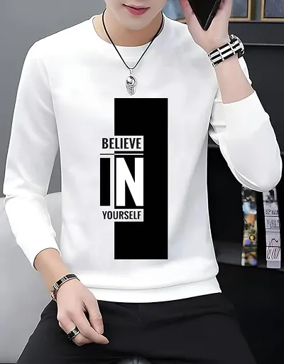 Men Graphic Print Round Neck T-Shirt