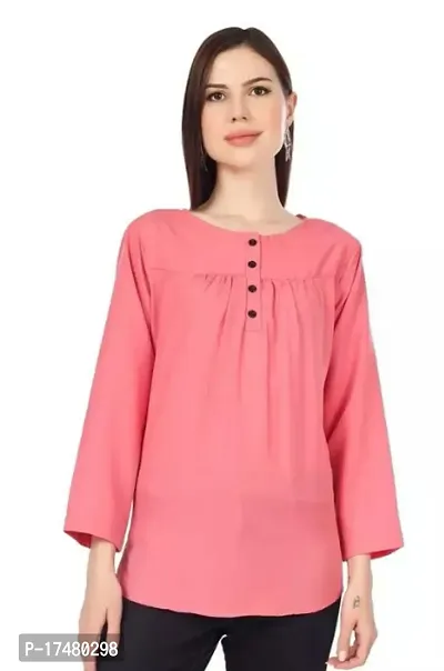 Classy Cotton Solid Tops For Women