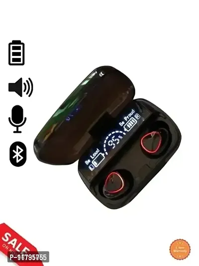 M10 Tws Wireless Earphone Touch Bluetooth Earplugs In The Ear Stereo Sport Headsets Noise Reduction Headphones With Digital Display Black-thumb4