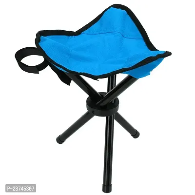 Tripod Camping Stools,Lightweight Portable Folding Camping Chair,Small 3-Legged Canvas Stool ,Random Colour-thumb5