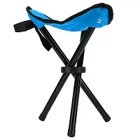 Tripod Camping Stools,Lightweight Portable Folding Camping Chair,Small 3-Legged Canvas Stool ,Random Colour-thumb1