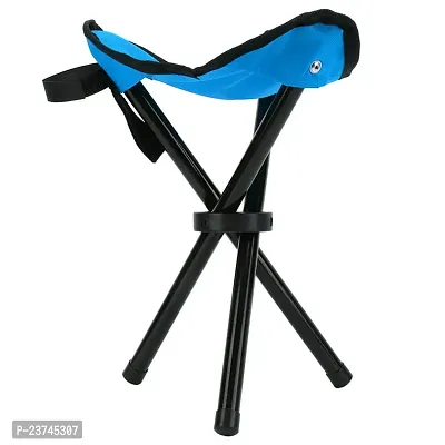 Tripod Camping Stools,Lightweight Portable Folding Camping Chair,Small 3-Legged Canvas Stool ,Random Colour-thumb2