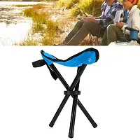 Tripod Camping Stools,Lightweight Portable Folding Camping Chair,Small 3-Legged Canvas Stool ,Random Colour-thumb2