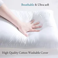 JUST FOR HUMAIRA Ultra Soft Down Alternative Bed Pillows Large 1 Pack (Size-20x36)-thumb1