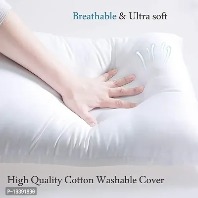JUST FOR HUMAIRA Ultra Soft Down Alternative Bed Pillows Large 1 Pack (Size-20x36)-thumb2