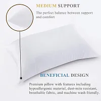 JUST FOR HUMAIRA Ultra Soft Down Alternative Bed Pillows Large Size Pack of 1 - (16 X 24 Inch)-thumb4