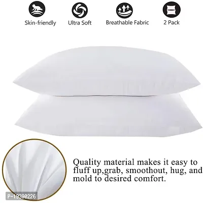 JUST FOR HUMAIRA Ultra Soft Down Alternative Bed Pillows Large Size Pack of 1 (17 x 27 Inch)-thumb4