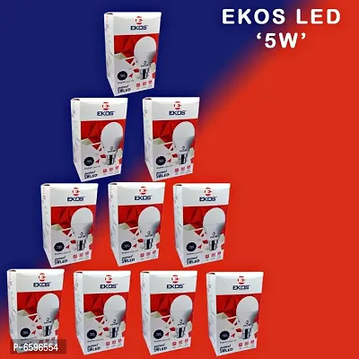 EKOS 5W LED BULB |B22 | 6500K | COOL DAY LIGHT | WHITE