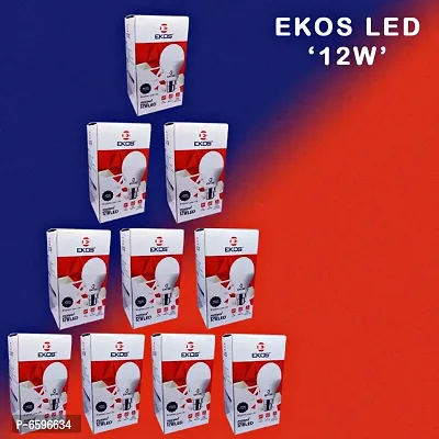 EKOS 12W LED BULB |B22 | 6500K | COOL DAY LIGHT | WHITE