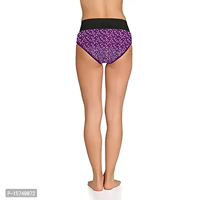 SASS Soft Comfortable Tummy Tucker Cotton Panty for Women,(Printed) Pack of 2,Size-(pk2-4)-thumb3