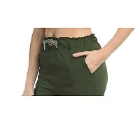 SRI CLUB Womens Cargo Trousers and Joggers Relaxed Fit Pants for Women of Stretchable and Elasticated Drawstring Waist-thumb4